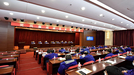 【正风肃纪】哈电锅炉党委副书记、总经理于龙讲授廉政教育专题党课00
