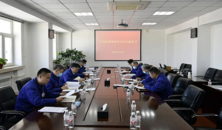 哈电锅炉党委理论学习中心组集体学习习近平总书记重要文章精神00